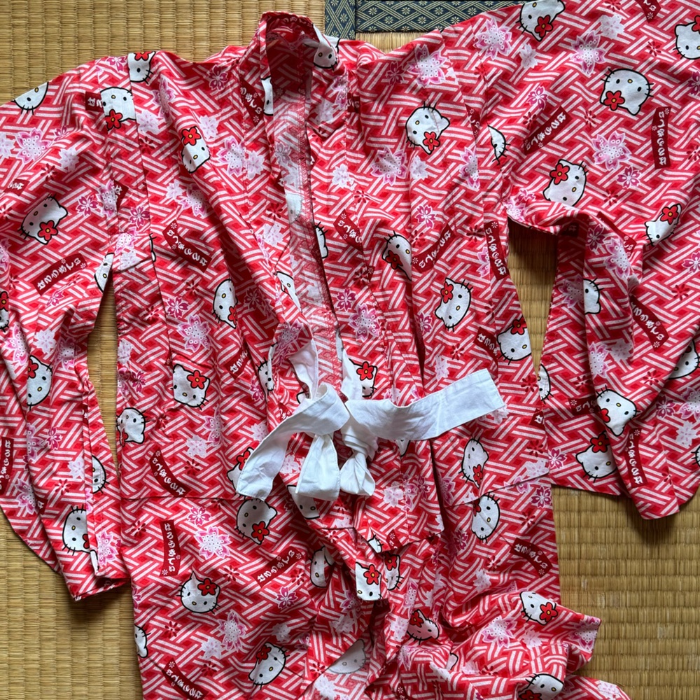 Sanrio Hello Kitty Japanese Yukata for kids